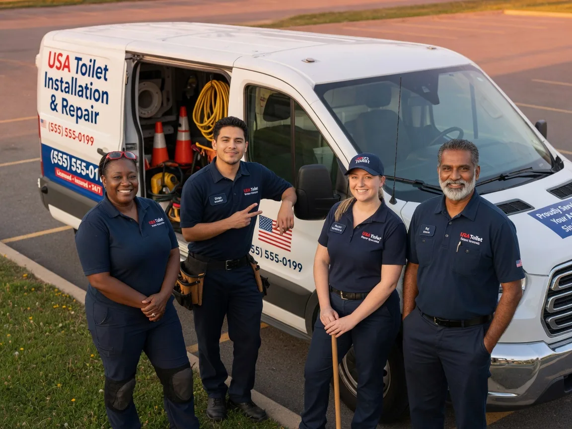 Toilet Installation company in Round Mountain, TX